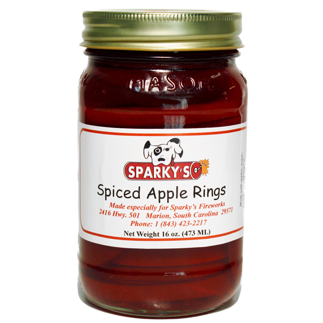 Sparky's Gourmet Preserves Spiced Apple Rings