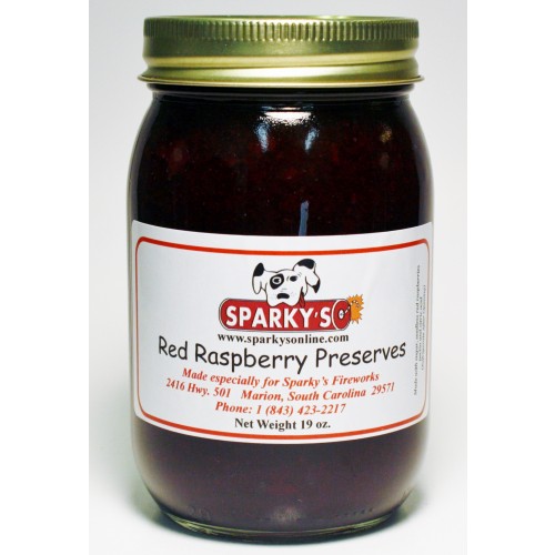 Red Raspberry Preserves - 19 oz