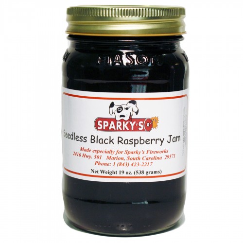 Seedless Black Raspberry Jam - 19 oz