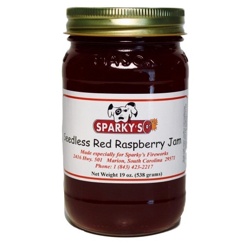 Seedless Red Raspberry Jam - 19 oz