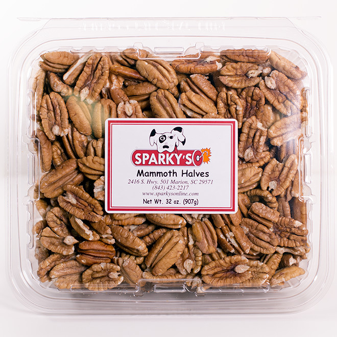 Mammoth Halves Pecans - 32 oz