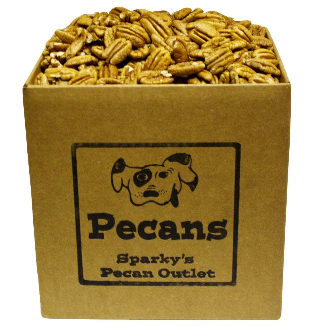 -- Mammoth Halves Pecans -- Bulk 5 lbs