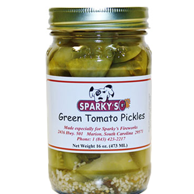 Green Tomato Pickles - 16 oz