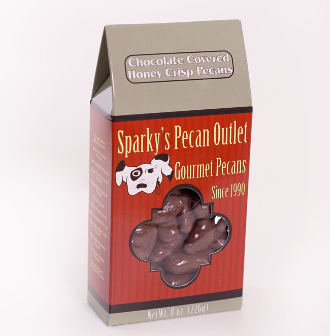 Chocolate Covered Honey Crisp Pecans - 8 oz