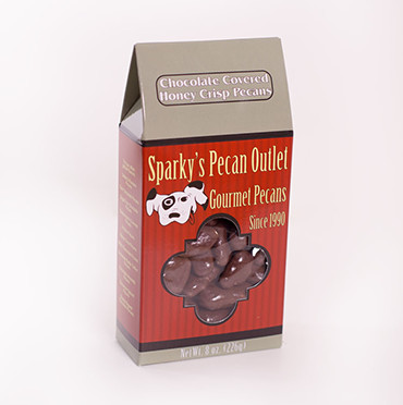 Chocolate Covered Honey Crisp Pecans - 8 oz
