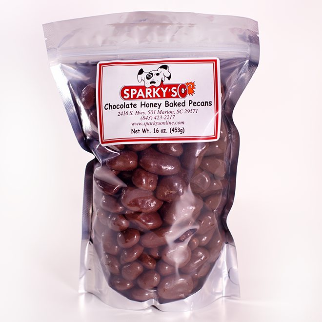 Chocolate Covered Honey Crisp Pecans - 16 oz