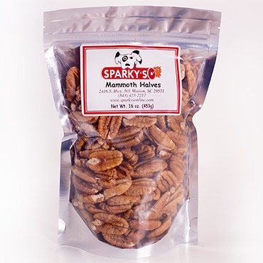 Mammoth Halves Pecans -16 oz