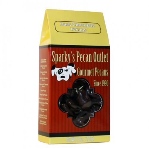 Dark Chocolate Pecans - 8 oz