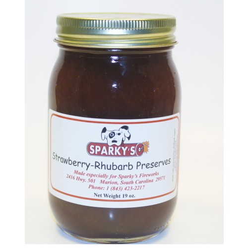 Strawberry-Rhubarb Preserves - 19 oz