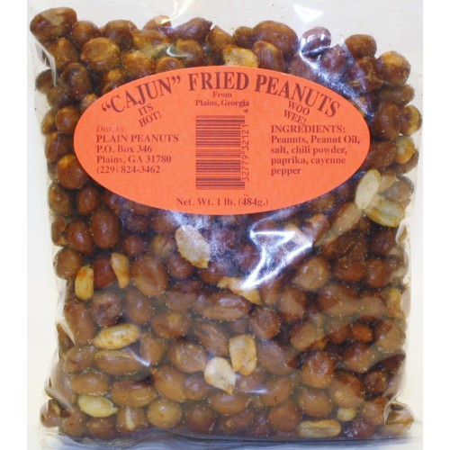 Deep Fried Cajun Peanuts - 16 oz