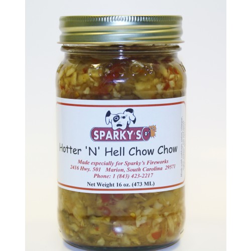 Hotter 'N' Hell Chow Chow - 16 oz