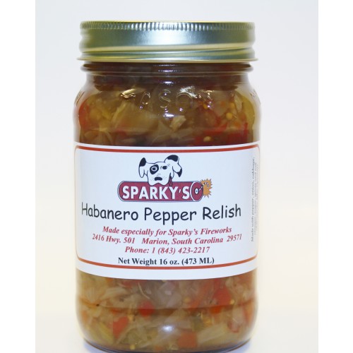 Habanero Pepper Relish - 16 oz