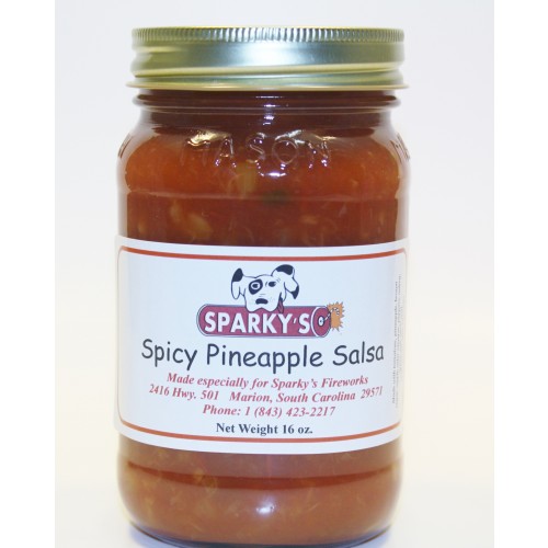 Spicy Pineapple Salsa - 16 oz