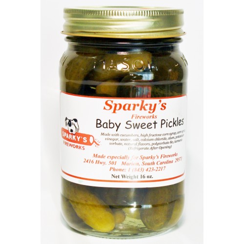 Baby Sweet Pickles - 16 oz