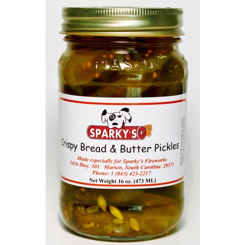Crispy Bread and Butter Pickles - 16 oz