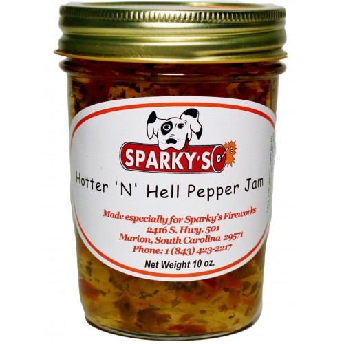 Hotter 'N' Hell Pepper Jam - 10 oz