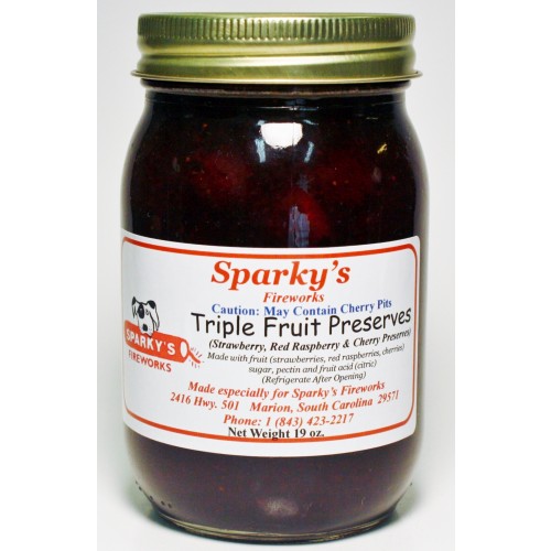 Triple Fruit Preserves - 19 oz