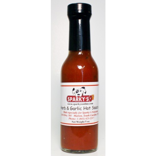 Herb and Garlic Hot Sauce - 5 oz