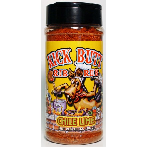 Kick Butt Rib Rub Chile Lime - 10 oz