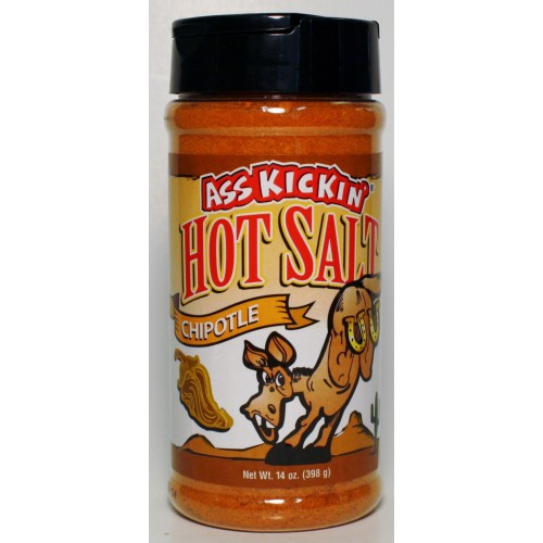Ass Kickin Hot Salt Chipotle 14 oz
