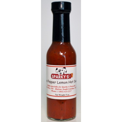 Three Pepper Lemon Hot Sauce - 5 oz