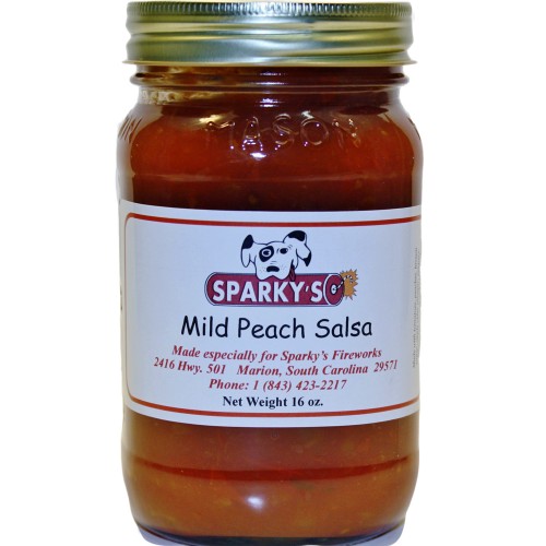 Mild Peach Salsa - 16 oz