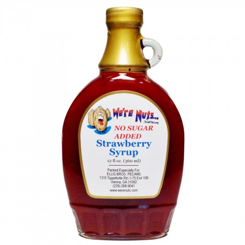 Sugar Free Strawberry Syrup - 12 oz