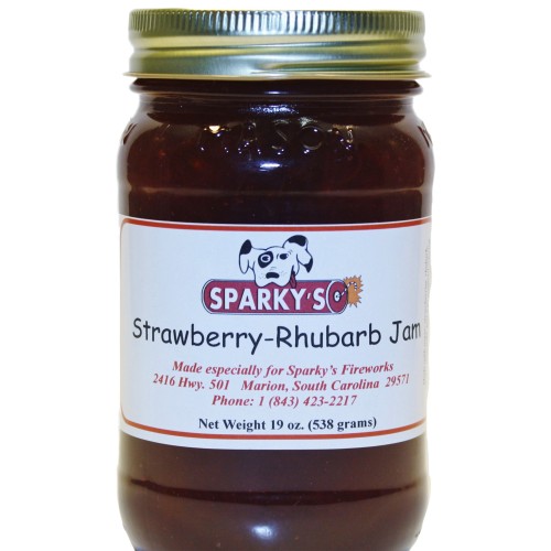 Strawberry Rhubarb Jam - 19oz