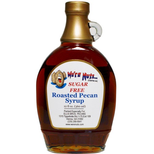 Sugar Free Roasted Pecan Syrup - 12 oz