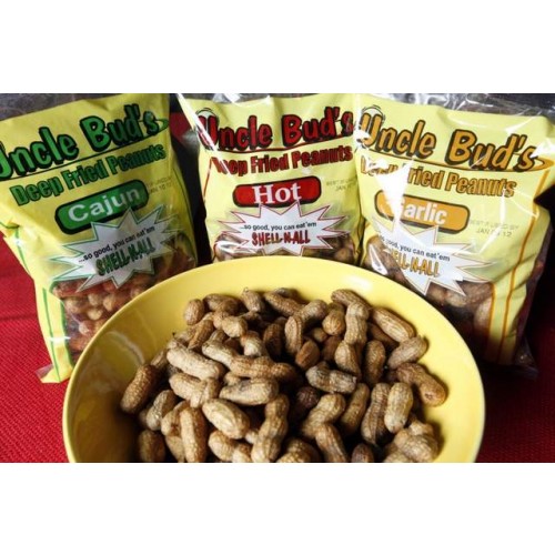Uncle Bud's Deep Fried Garlic Peanuts - 7 oz