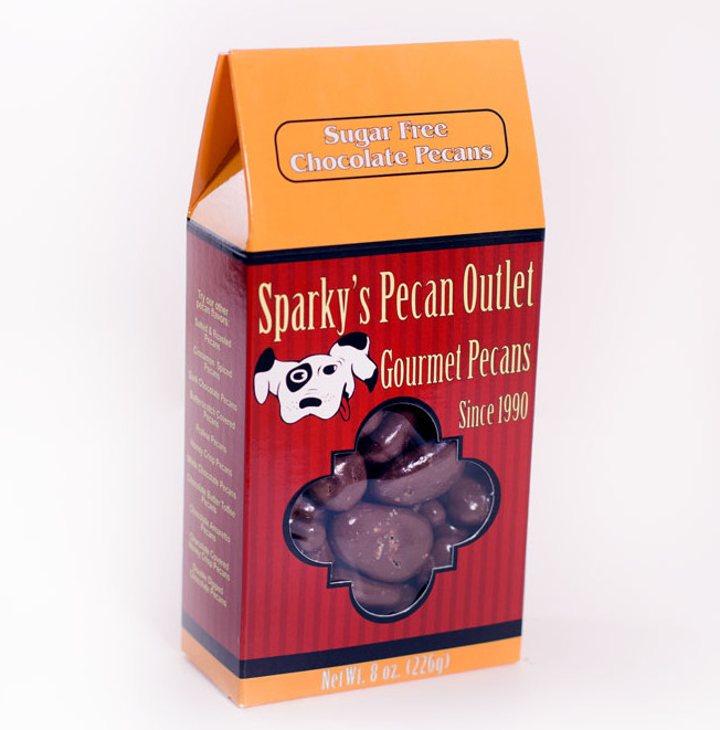 Sugar Free Chocolate Pecans - 8 oz